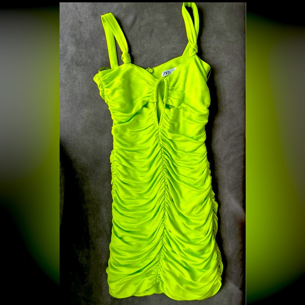 Zara Green Tight Dress